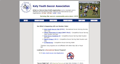 Desktop Screenshot of kysa-soccer.org